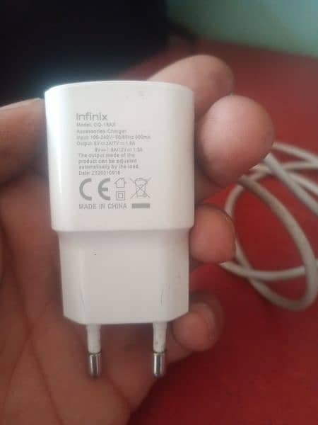 orignal charging with taype c cable infinx 2