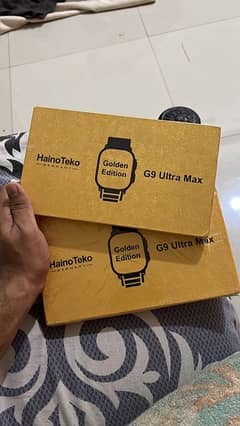 haino teko gold smart watch only 2 piece available for sell