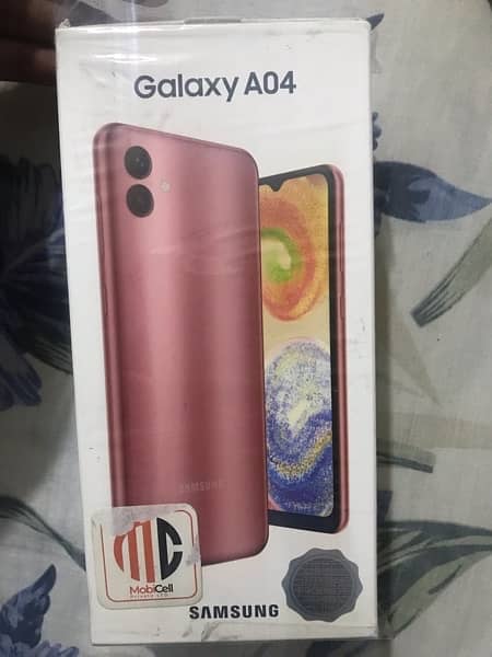 Samsung Galaxy A04 new in warranty android version 13 touch & camera 5