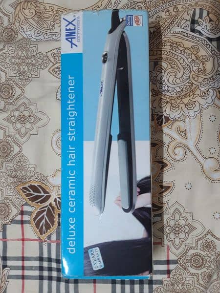 Anex hair straightener 3