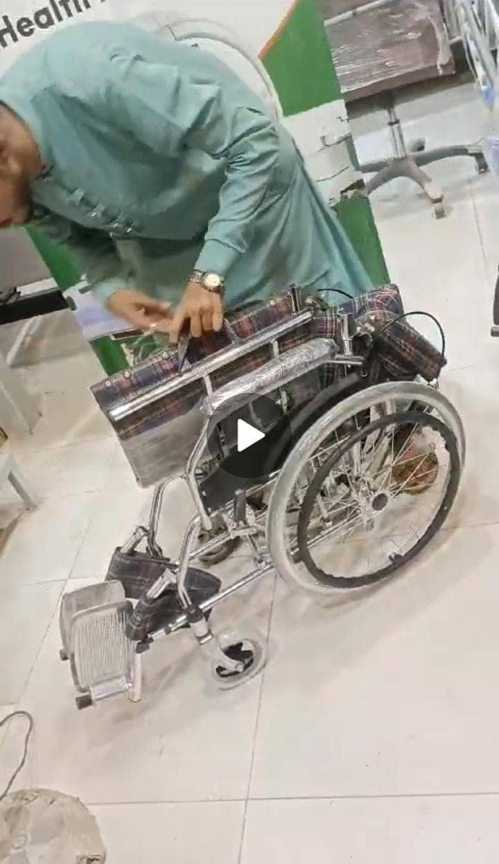 wheel chair for Hajj / hajj wheel chair / Patient wheel chair 6