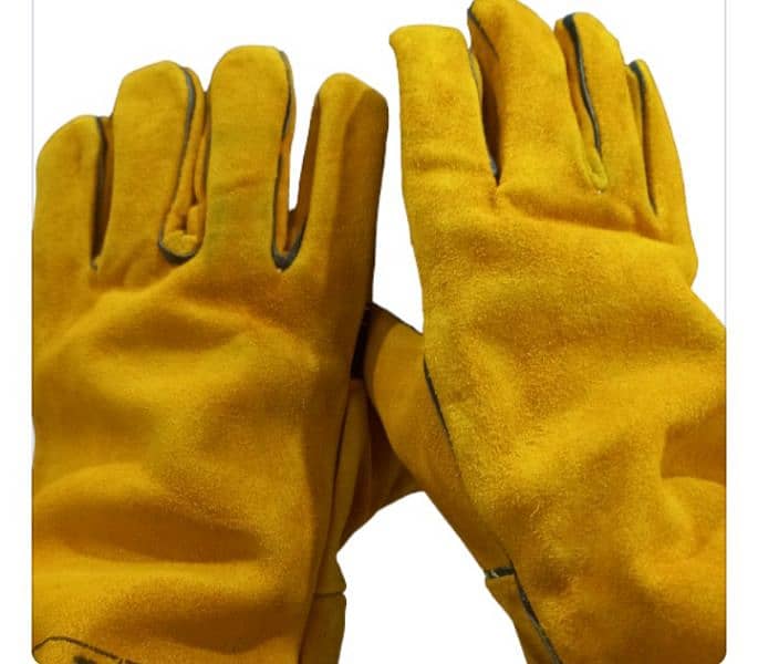 Cow SPlit Leather GLOVES Welding Gloves Work Gloves 3