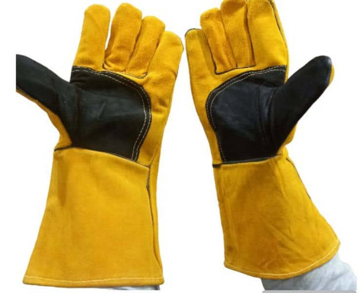 Cow SPlit Leather GLOVES Welding Gloves Work Gloves 4