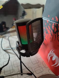 Fifine A6V Ampligame - USB RGB Gaming & Streaming mic Microphone 10/10 0