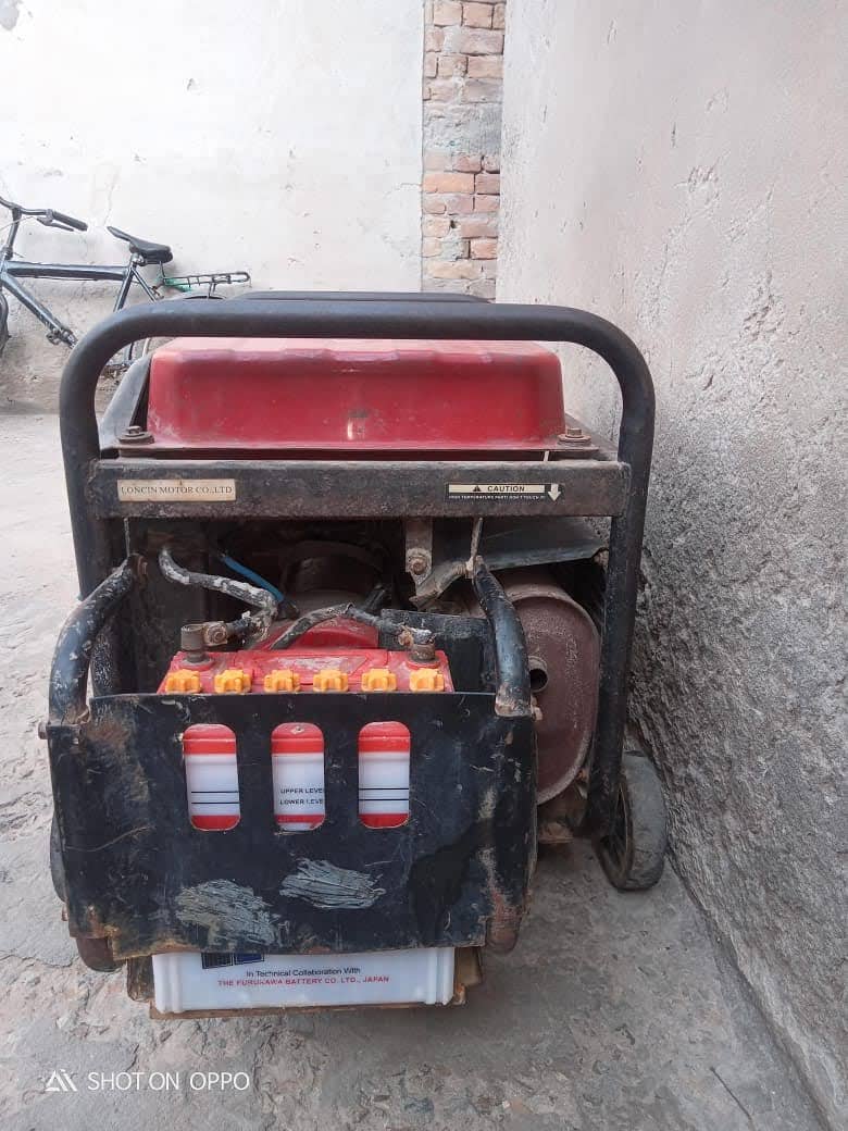 Loncin Generator 2.5 KV (oil and gas) is for sale 1