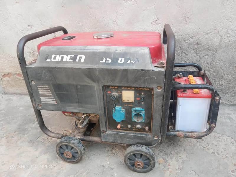 Loncin Generator 2.5 KV (oil and gas) is for sale 2