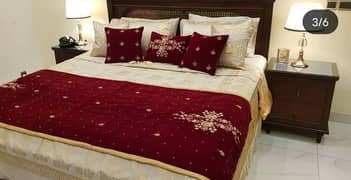 Fancy Bridal Bedsheet set 12 Pcs (luxury)