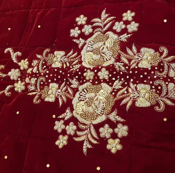 Fancy Bridal Bedsheet set 12 Pcs (luxury) 2