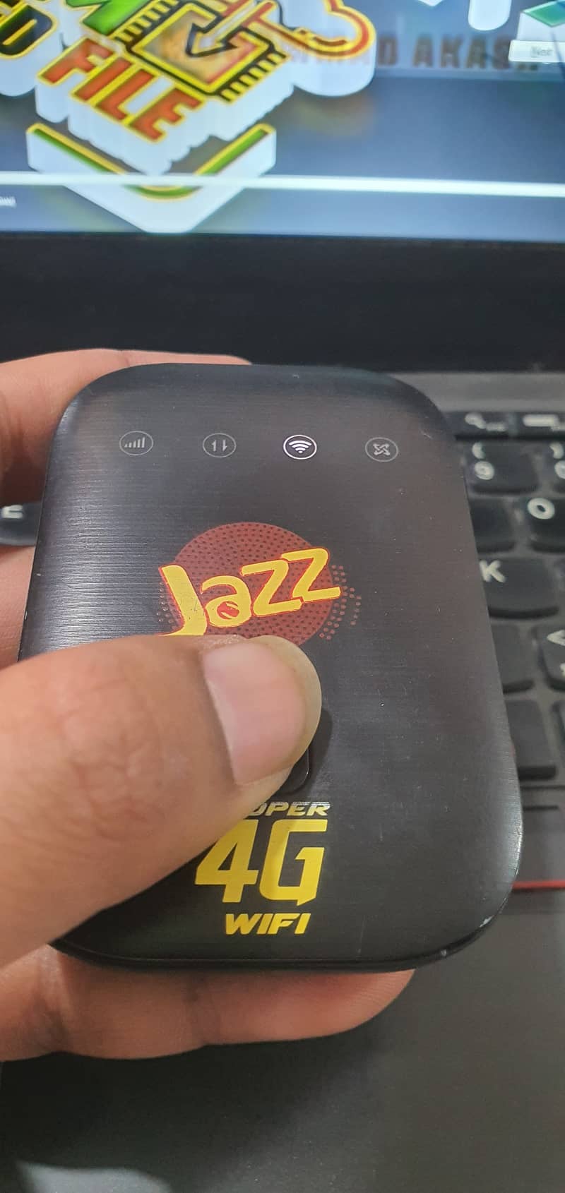 Unlocked Jazz 4G Device - All SIMs Supported-Officially-Fresh 7
