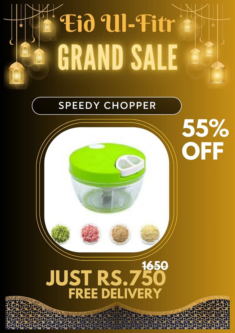 EID Offer vegtable chopper cutter and meat mincer 1