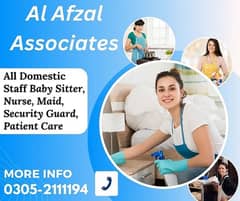 Domestic & Maid Staff Available/Domestic staff/Cooks ,Babysitter,Nurse 0