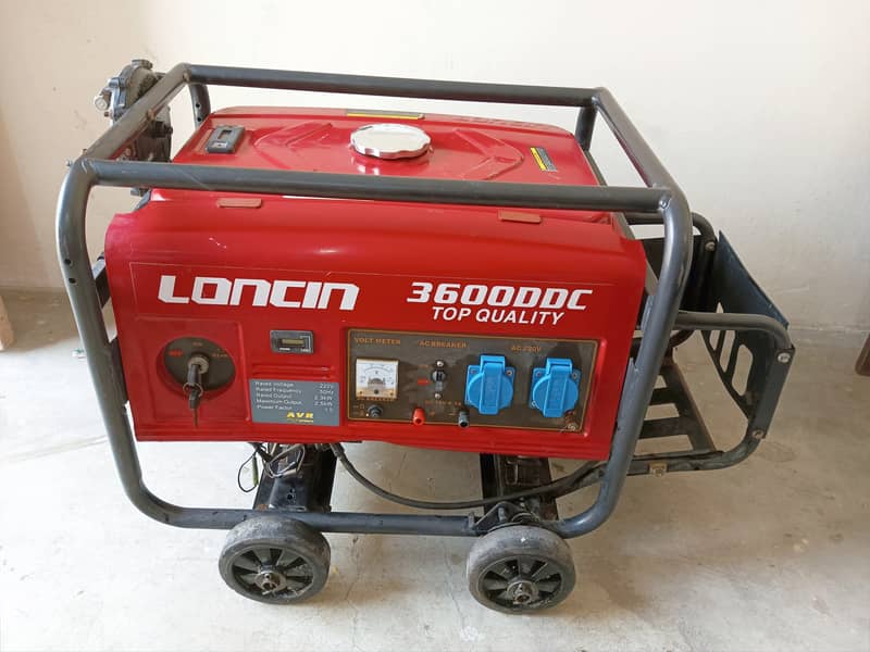 Loncin Generator

Loncin Petrol & Gas Generator LC 3600DDC 0