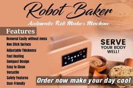 chapati making machine automatic robot baker