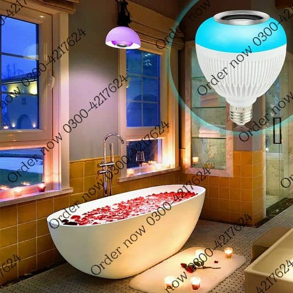 LED Bluetooth Lamp Smart Bulb E27 12W Bluetooth Speaker Music Bu 3