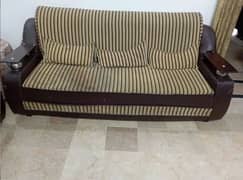 5 Seater Sofa Set In Good Condition
