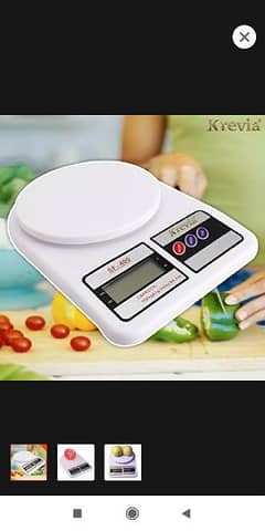 Kitchen weight Scale luggage 10Kg - - Multi Color | weight scale 0