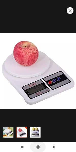 Kitchen weight Scale luggage 10Kg - - Multi Color | weight scale 1