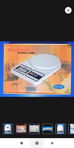 Kitchen weight Scale luggage 10Kg - - Multi Color | weight scale 4