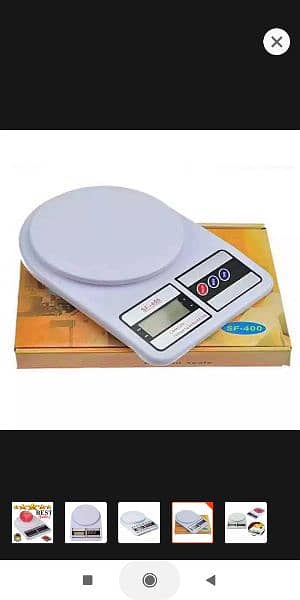 Kitchen weight Scale luggage 10Kg - - Multi Color | weight scale 6