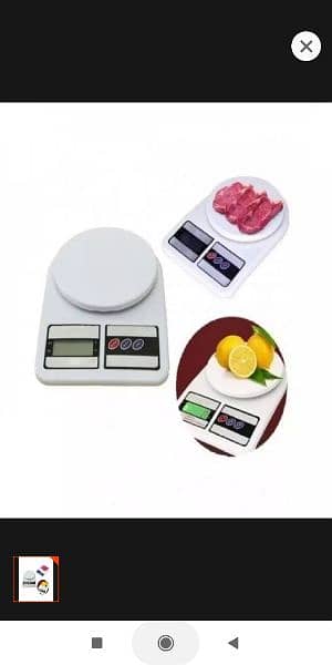 Kitchen weight Scale luggage 10Kg - - Multi Color | weight scale 7