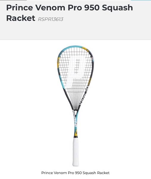 Prince Venom Pro 950 Squash Racket RSPR13613 0