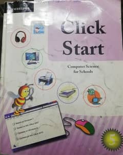 Click start computer science bk 5(used good quality)