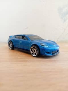Hot Wheels Porsche Panamera Die Cast 1:64 Scale Blue
