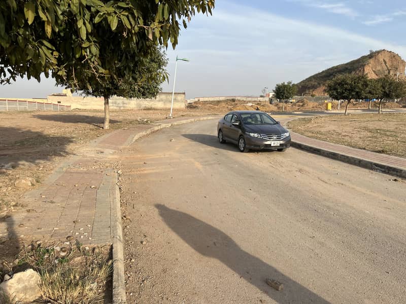 1 Kanal Level Plot Back Open Top Height Location Plot For Sale Bahria Town Phase 7 12
