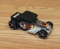 Genuine Mattel Hot Wheels Black Bone Shaker Collectible Diecast Car 0