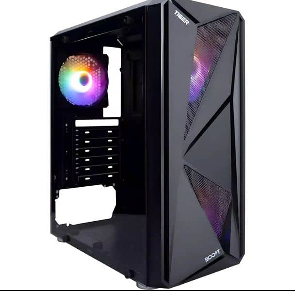 TIGER BOOST GAMING CASE WITH 3 FANS 2