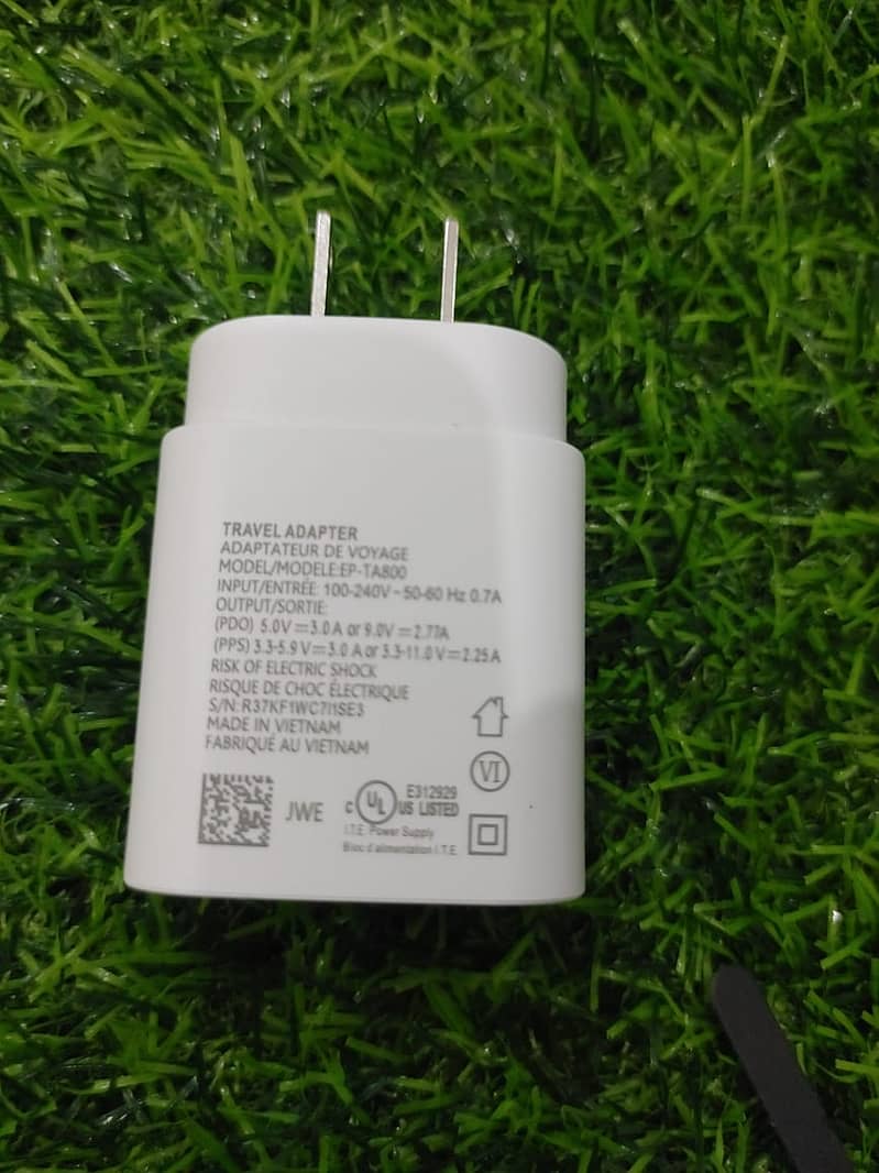 Samsung charger 25w super fast note 20ultra model 100% Boxpulled 0