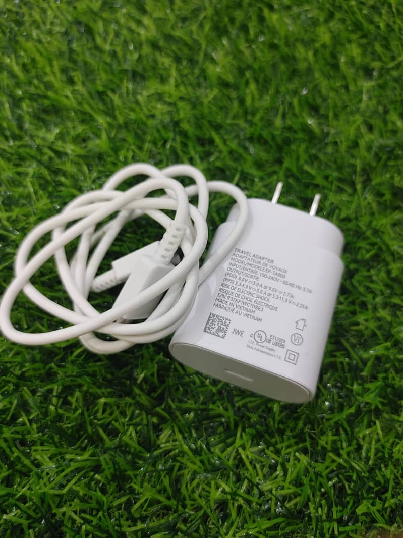 Samsung charger 25w super fast note 20ultra model 100% Boxpulled 2