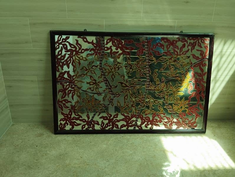Hand made glass painting 0