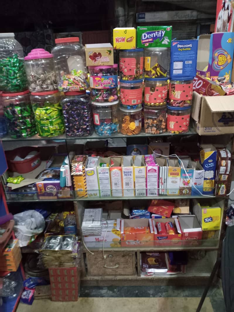 General Store For Sale Double Shutter Corner in main chowk Rahimabad. 8