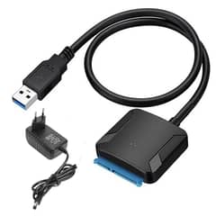 SATA to USB 3.0 Adapter Cable for 3.5/2.5 Inch SSD HDD