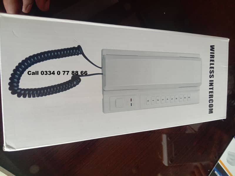 New Wireless intercom No-Wiring No-installation Required Walkie talkie 3