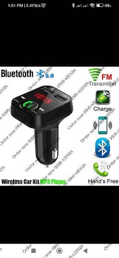 Kit MP3 Player Wireless FM Transmitter Modulator USB SD MMC LCD 0