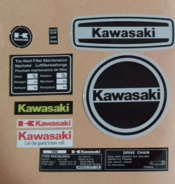 Kawasaki GTO spare parts 1