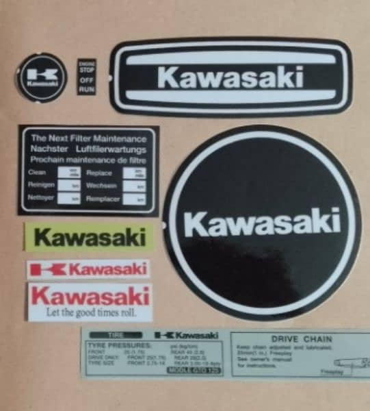 Kawasaki GTO spare parts 9