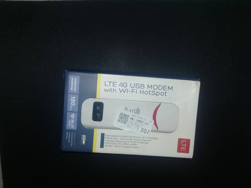 LTE 4G USB MODEM WITH Wi-Fi Hotspot 1