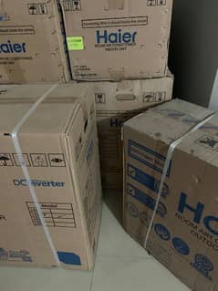 Haier brand new inverter AC ( 12 HFP & 18 HFM)