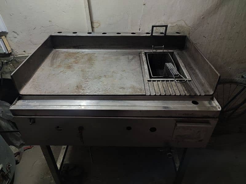 heavy weight. fryer and hot plate 4