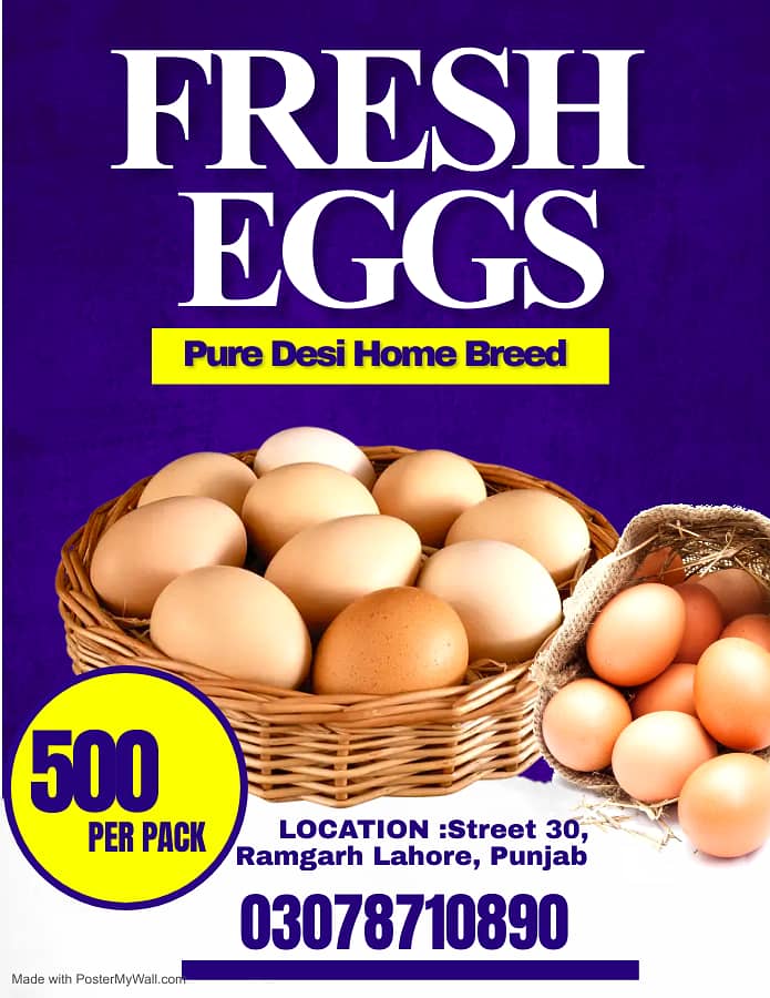 Eggs | Desi Hens Eggs | Pure Home breed Eggs For Sale 0