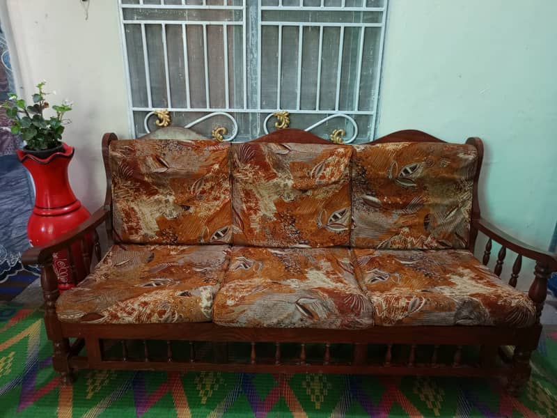 5 Seater Sofa Set Sheesham 4