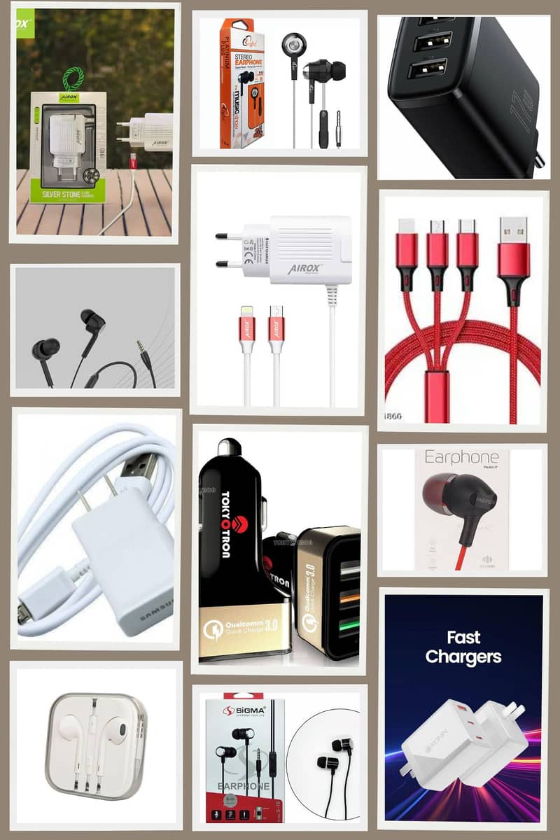 Mobile Chargers And Handsfree Available 0
