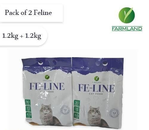 Feline cat food 1.2. pack of 2 1