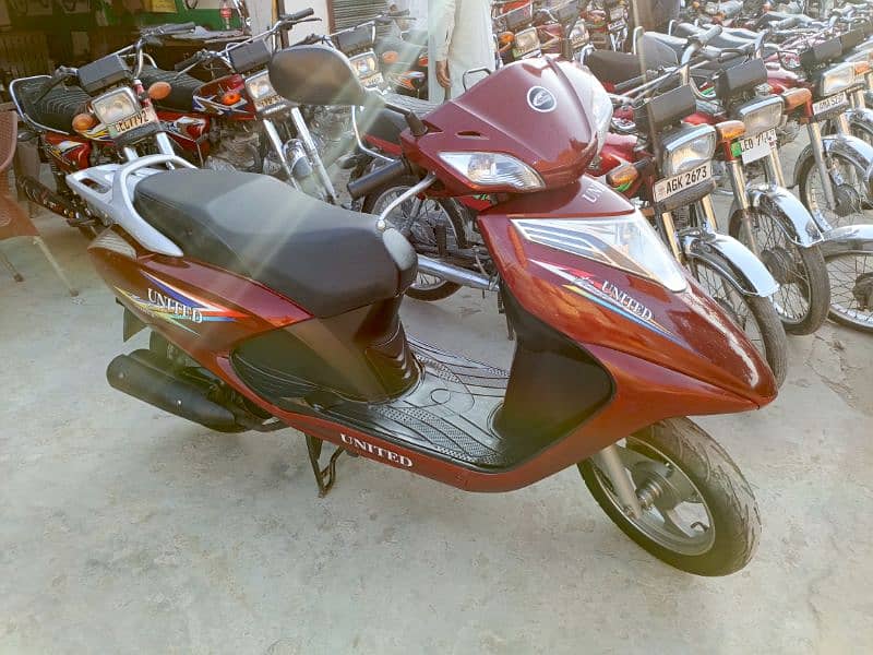 petrol and electric scooty available contact at 03004142432 17