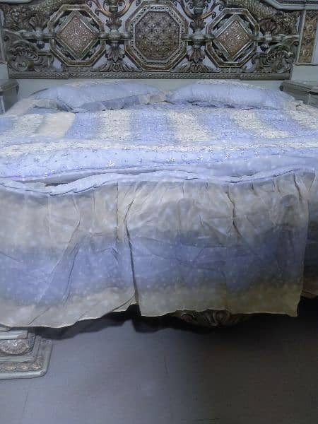 a complete wedding bed sheet set with comforter 1