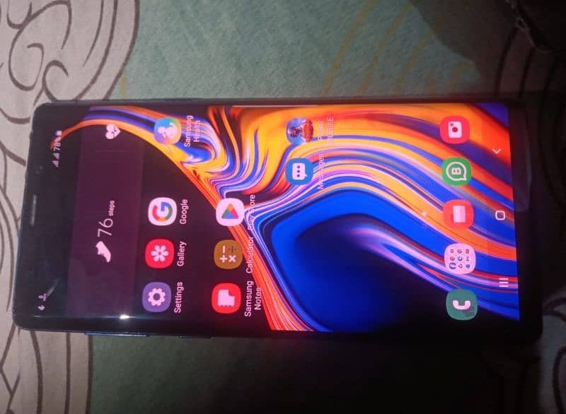 samsung note 9 PTA Approved 6\128 4