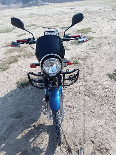 Modified Yamaha 125 YBZ 2022 model only 9000 KM runing